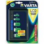     Varta LCD UNIVERSAL CHARGER w/USB (57678101401)