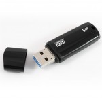 USB   GOODRAM 8GB Mimic Black USB 3.0 (UMM3-0080K0R11)
