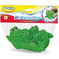 Игрушка для ванной BeBeLino Семья жабок (57091)
