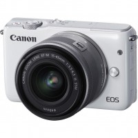   Canon EOS M10 15-45 IS STM White Kit (0922C040)