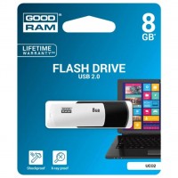 USB   GOODRAM 8GB Colour Mix Black/White USB 2.0 (UCO2-0080KWR11)