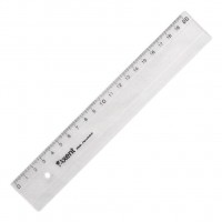  Axent plastic, 20cm, clear (7320-)