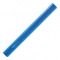  Axent plastic, 30cm, matt, blue (7530-02-)