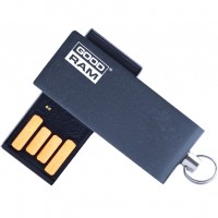 USB   GOODRAM 64GB UCU2 Cube Graphite USB 2.0 (UCU2-0640E0R11)