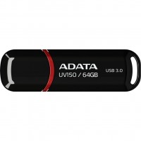 USB   A-DATA 64GB UV150 Black USB 3.0 (AUV150-64G-RBK)