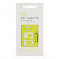   SIM- Kit Nano & Micro SIM Pack with SIM removing tool (SIMADP)