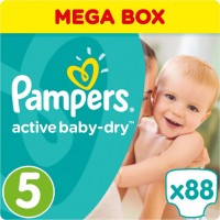  Pampers Active Baby-Dry Junior (11-18 )  88  (8001090459411)