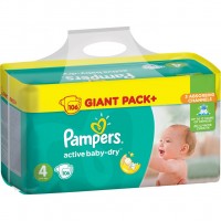  Pampers Active Baby-Dry Maxi (8-14 )  106  (8001090459336)