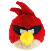 Мягкая игрушка AngryBirds SPACE(птичка красная,озвуч.,12см)