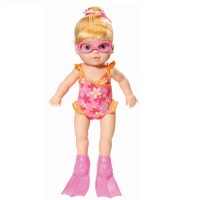 Интерактивная кукла MY LITTLE BABY BORN - УЧИМСЯ ПЛАВАТЬ (32 см, с аксессуарами, плавает в воде)