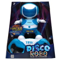 Набор с интерактивным роботом DISCOROBO – ЛУКАС ДИДЖЕЙ (робот, MP3-плеер с колонками,  танцует, озв.