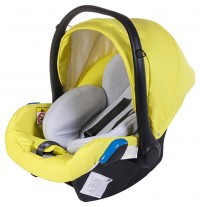 Автокресло Adamex Kite кожа 100% лимонная Автокресло Adamex Kite кожа 100% лимонная