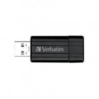 USB   8Gb Store'n'Go PinStripe black Verbatim (49062)