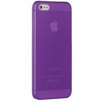   .  OZAKI iPhone 5/5S O!coat 0.3 JELLY/Purple (OC533PU)