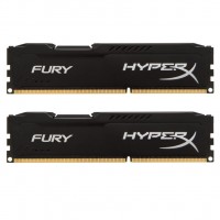     16Gb DDR3 1600M Hz HyperX Fury Black (2x8GB) Kingston (HX316C10FBK2/16)