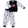 Набор детской одежды Breeze велюровый с вертолетом и штанишками в звездочку (8113-74/B-dark blue)