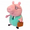 Мягкая игрушка PEPPA Папа Свин с портфелем 30 см (30292)