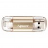USB   Apacer 32GB AH190 Gold USB 3.1/Lightning (AP32GAH190C-1)