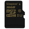   Kingston 16GB microSDHC class 10 UHS-I U3 (SDCG/16GBSP)