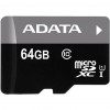   A-DATA 64GB microSD class 10 UHS-I (AUSDX64GUICL10-R)