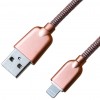   Grand-X USB - Lightning, 1.5A, Rose Gold, 1m (ML02RG)