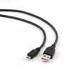   USB 2.0 Micro 5P to AM 0.5m Cablexpert (CCP-mUSB2-AMBM-0.5M)