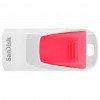 USB   SANDISK 16Gb Cruzer Edge White-Pink (SDCZ51W-016G-B35P)