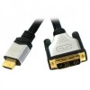   HDMI to DVI 18+1pin M, 1.8m Viewcon (VD 103-1,8.)